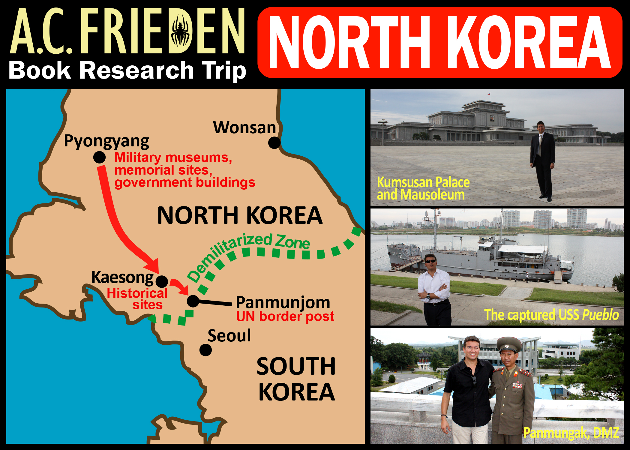 Pyongyang, Kaesong and DMZ